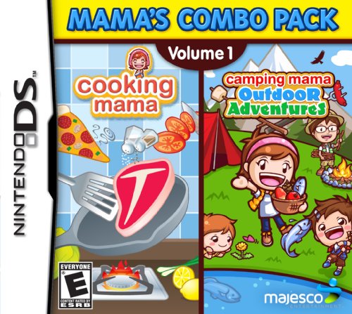 Mama's Combo Pack Volume 1 box art for Nintendo DS